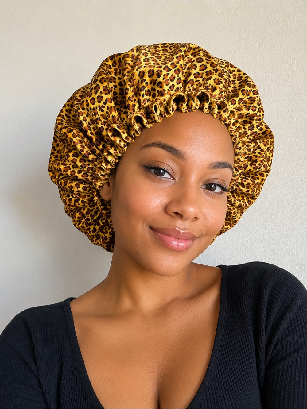 Leopard Bonnet